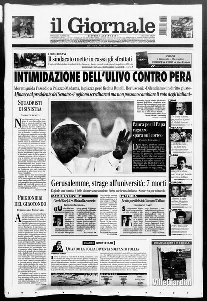 Il giornale : quotidiano del mattino